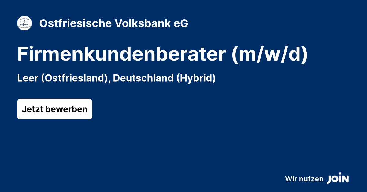 Ostfriesische Volksbank eG logo