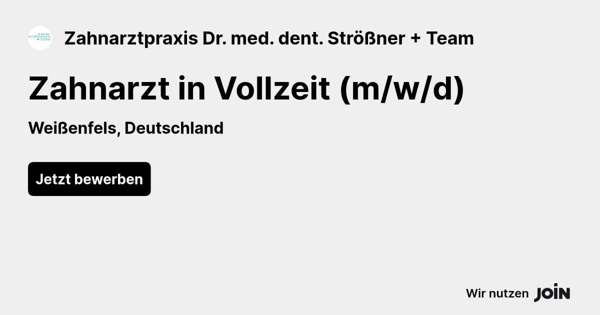 Zahnarztpraxis Dr. med. dent. Strößner + Team logo