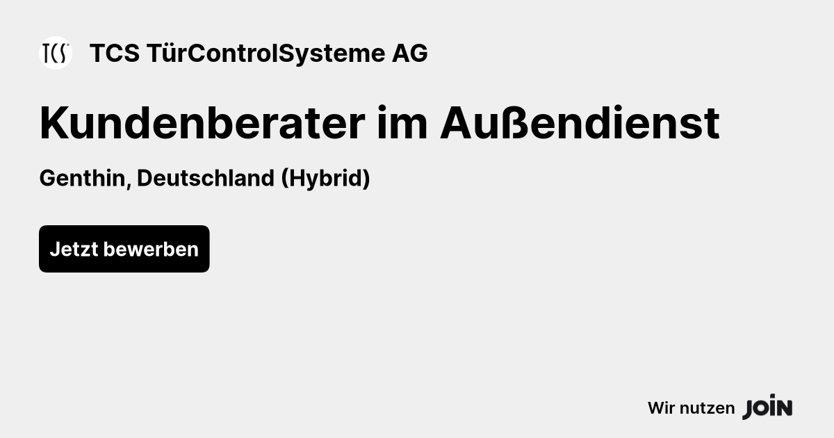 TCS TürControlSysteme AG logo