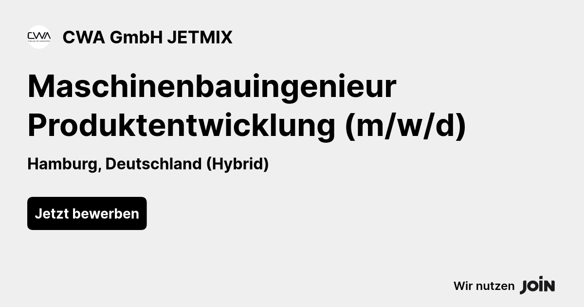 CWA GmbH JETMIX logo