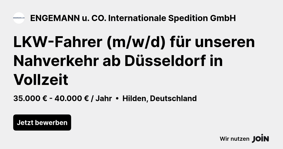 ENGEMANN u. CO. Internationale Spedition GmbH logo