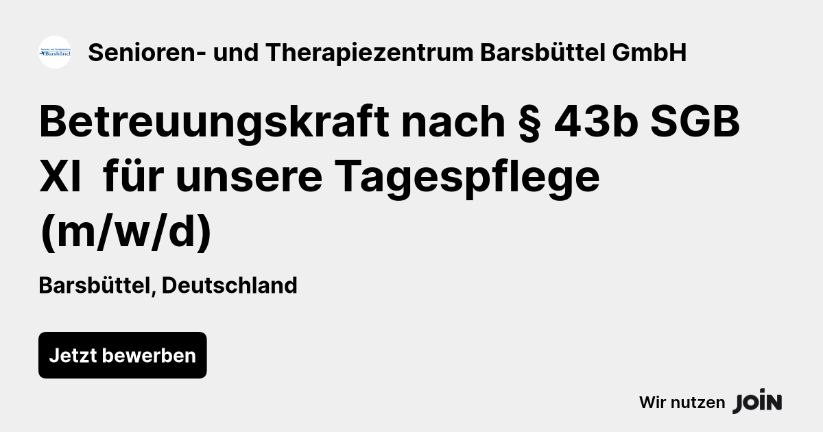 Senioren- und Therapiezentrum Barsbüttel GmbH logo