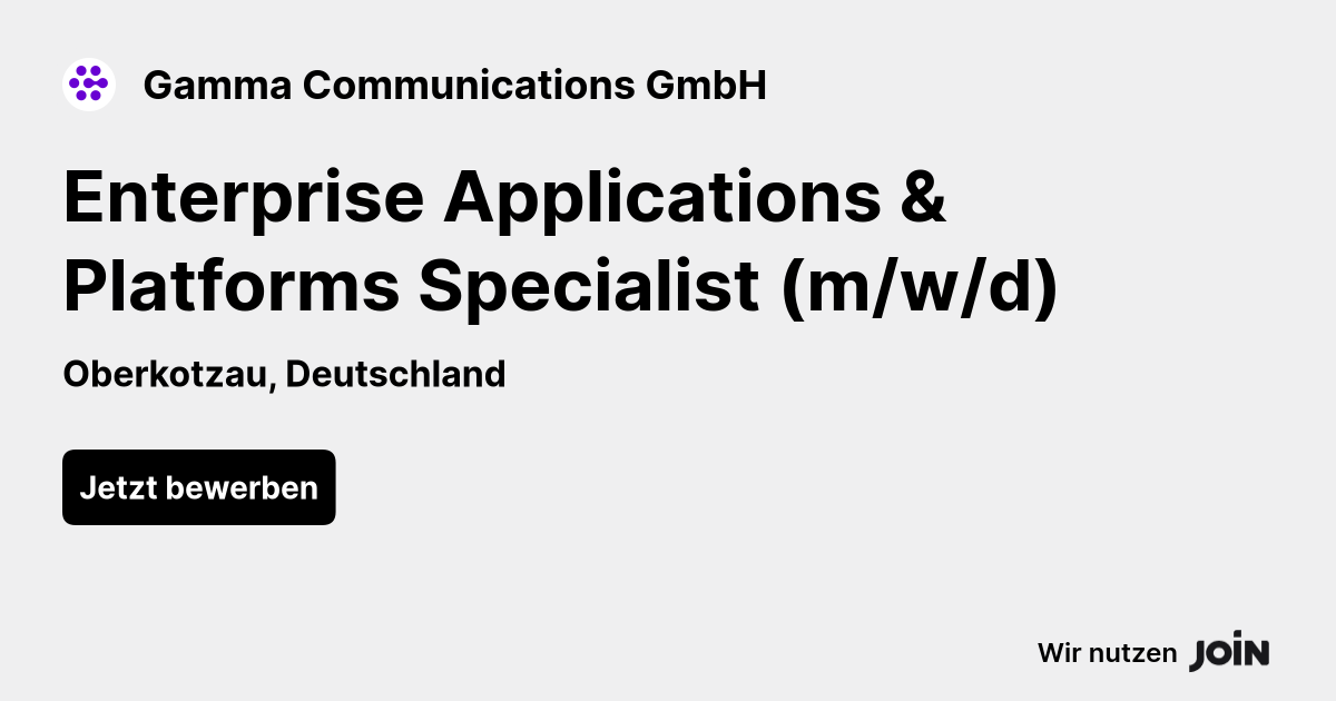 Gamma Communications GmbH logo