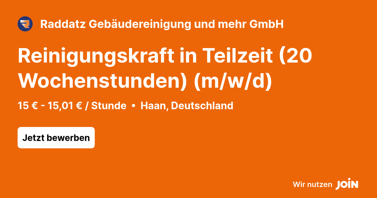 Raddatz Gebäudereinigung und mehr GmbH logo