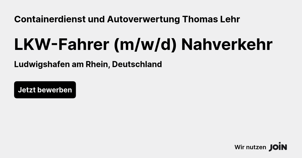 Containerdienst und Autoverwertung Thomas Lehr logo