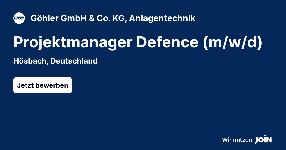 Göhler GmbH & Co. KG, Anlagentechnik logo
