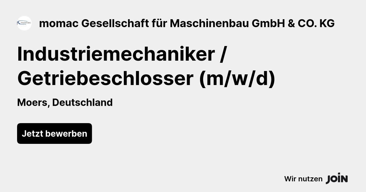 momac Gesellschaft für Maschinenbau GmbH & CO. KG logo