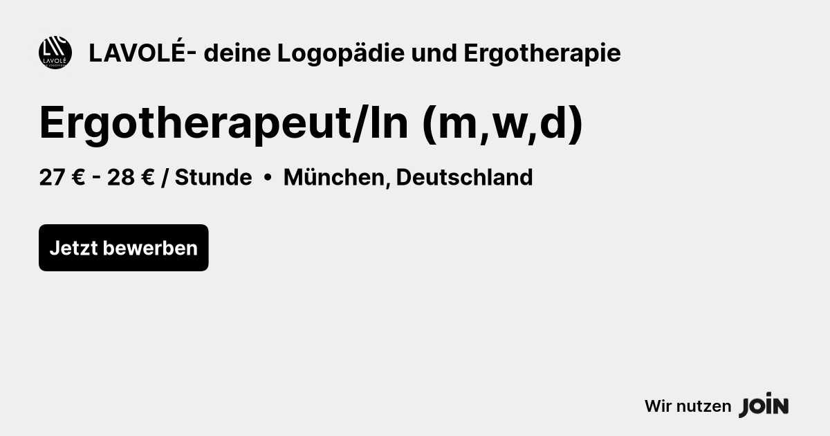 LAVOLÉ- deine Logopädie und Ergotherapie logo