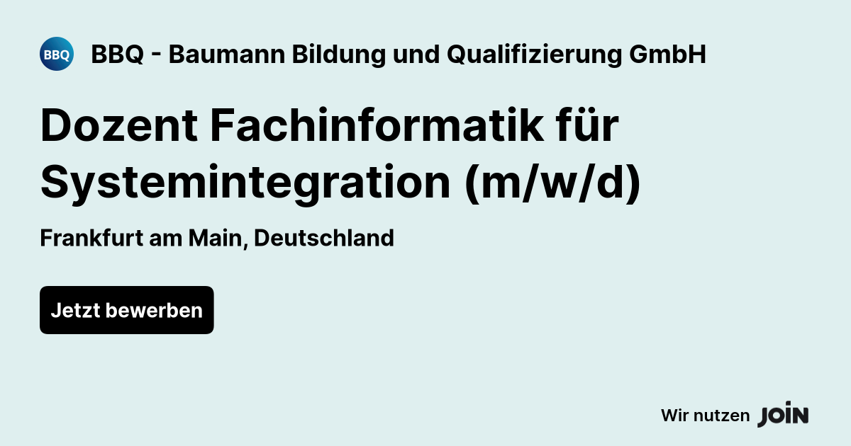 BBQ - Baumann Bildung und Qualifizierung GmbH logo