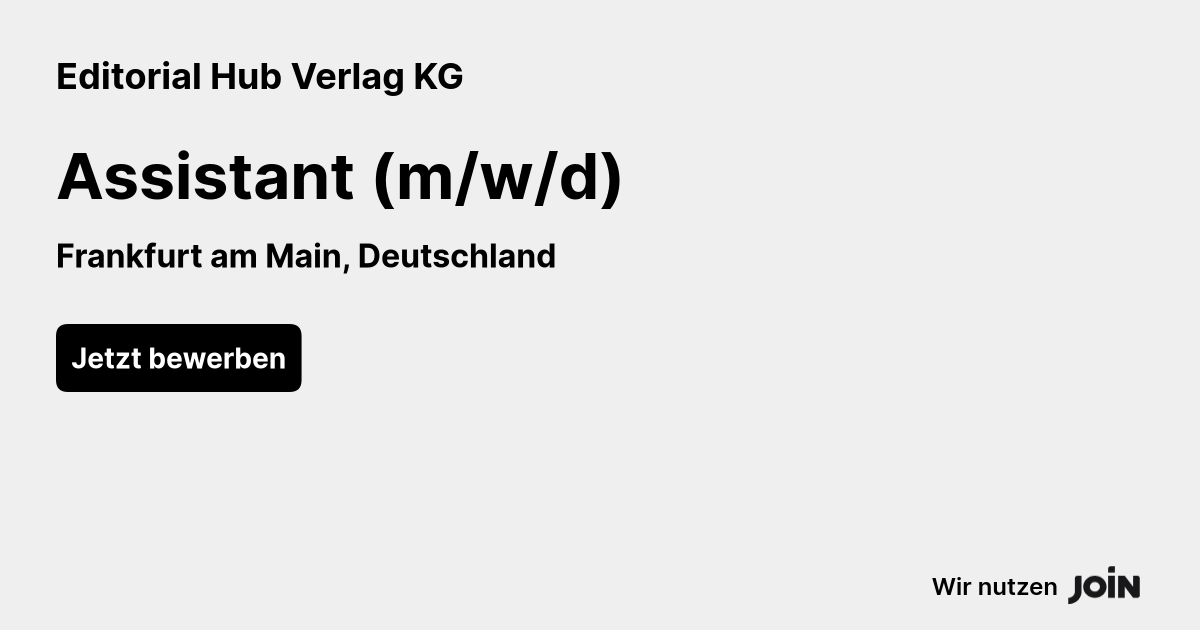 Editorial Hub Verlag KG logo