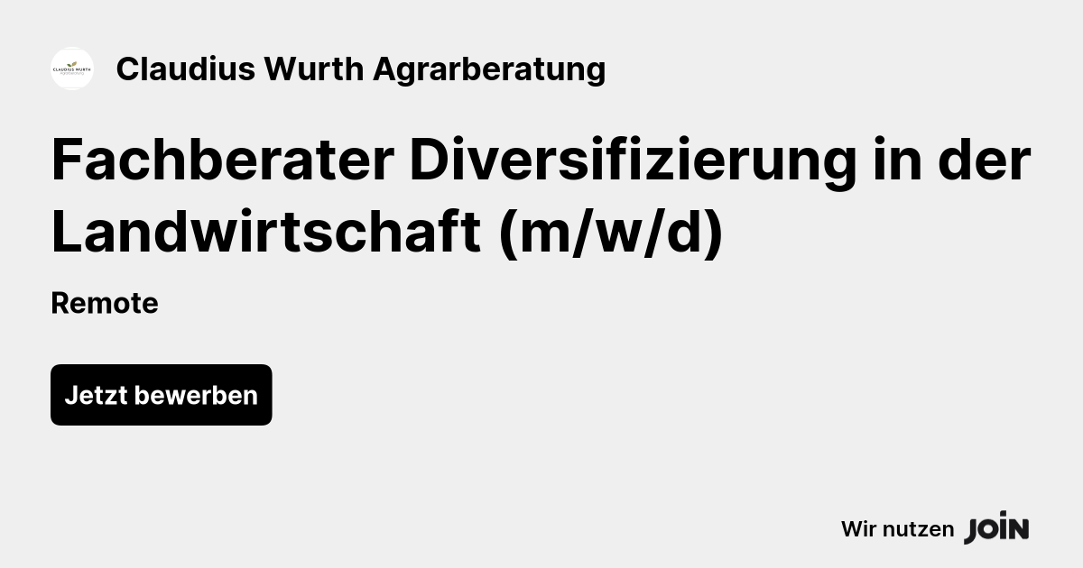 Claudius Wurth Agrarberatung logo