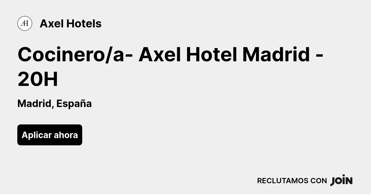 Axel Hotels logo
