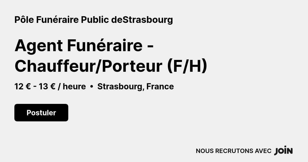 Pôle Funéraire Public deStrasbourg logo