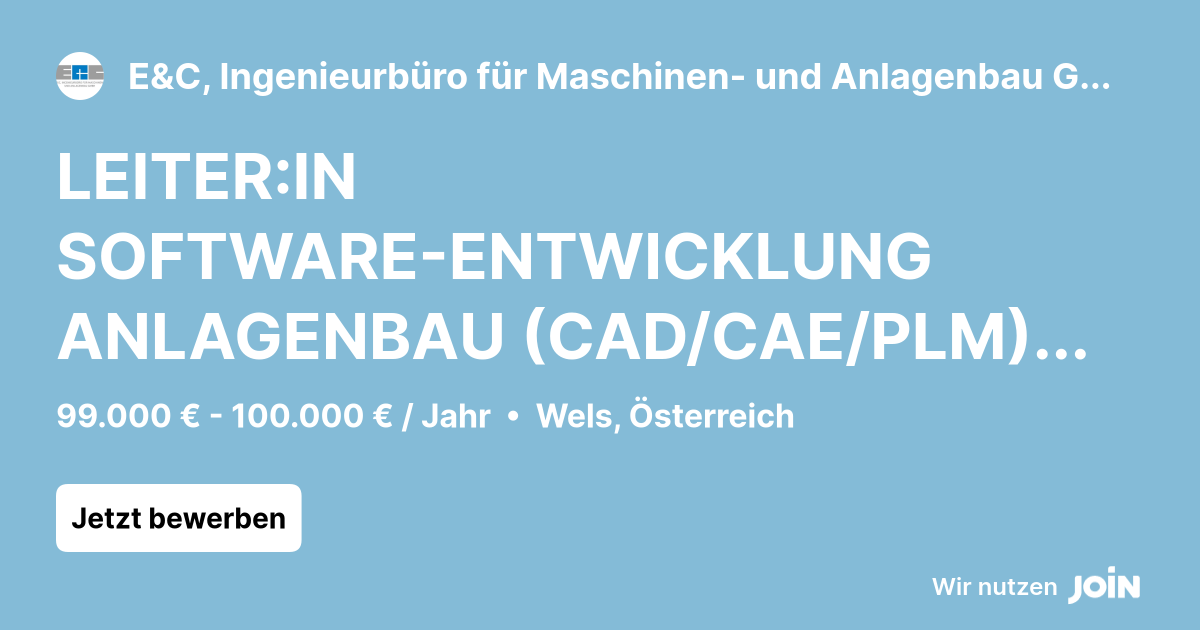E&C, Ingenieurbüro für Maschinen- und Anlagenbau GmbH logo