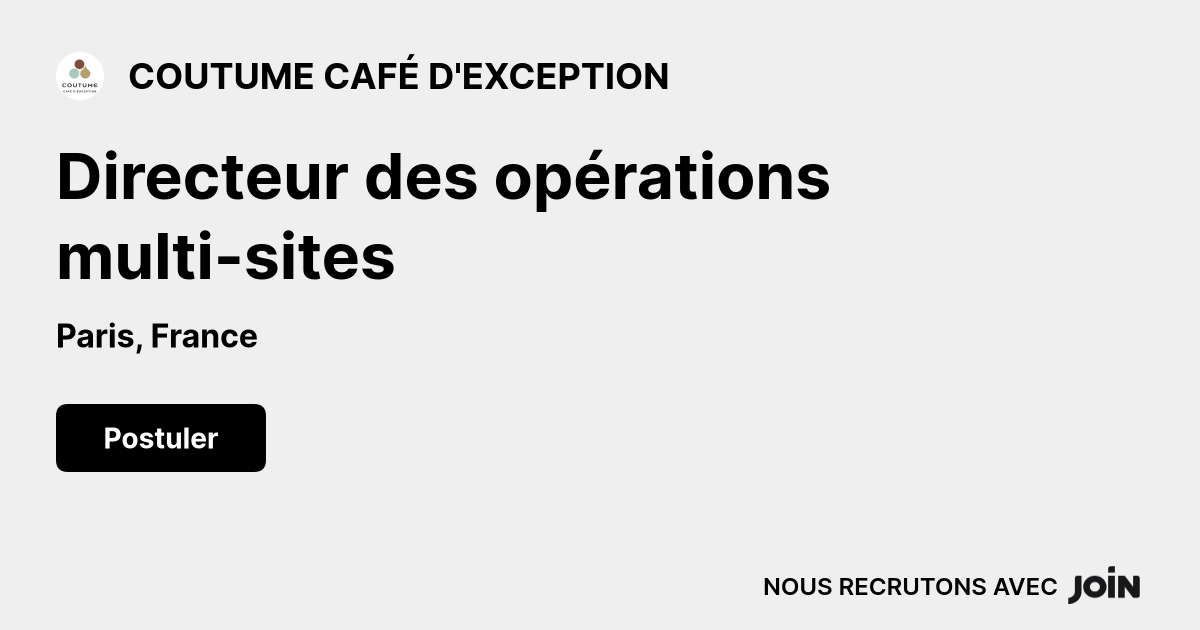 COUTUME CAFÉ D'EXCEPTION logo