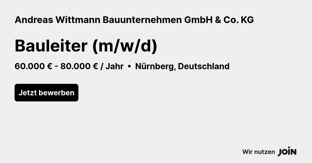 Andreas Wittmann Bauunternehmen GmbH & Co. KG logo
