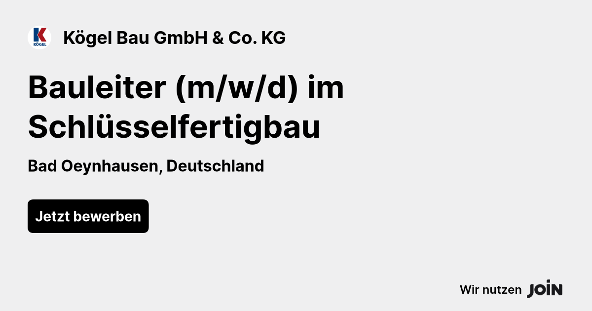 Kögel Bau GmbH & Co. KG logo
