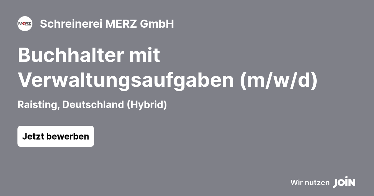 Schreinerei MERZ GmbH logo