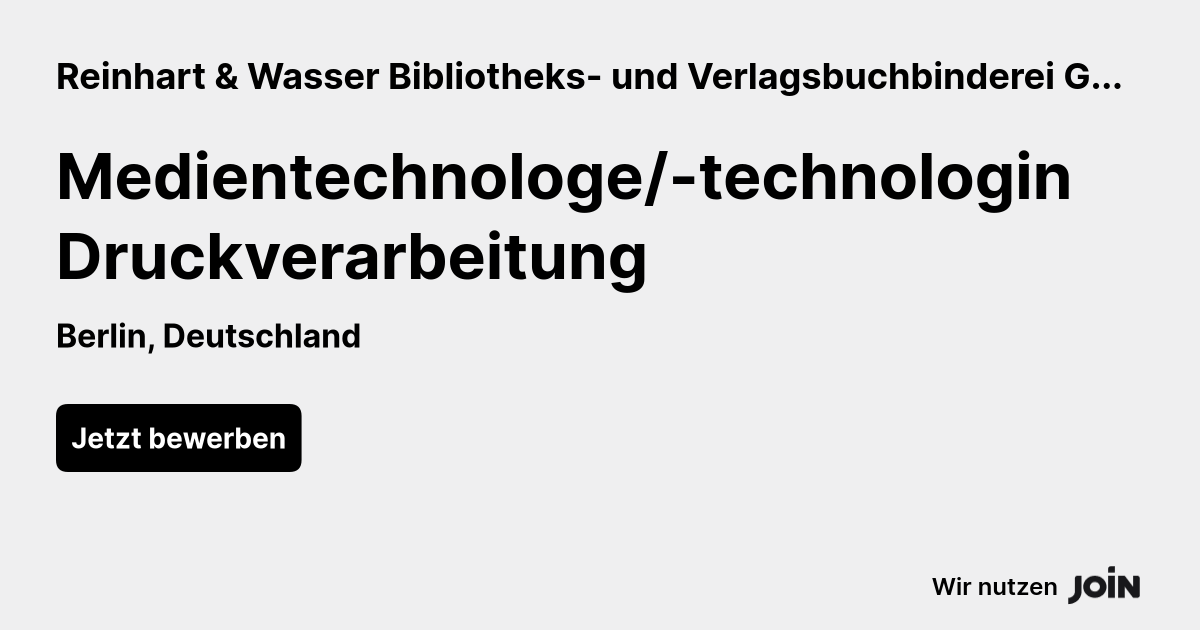 Reinhart & Wasser Bibliotheks- und Verlagsbuchbinderei GmbH logo
