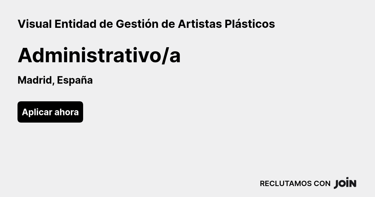 Visual Entidad de Gestión de Artistas Plásticos logo