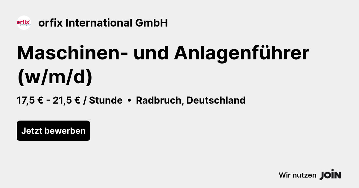 orfix International GmbH logo