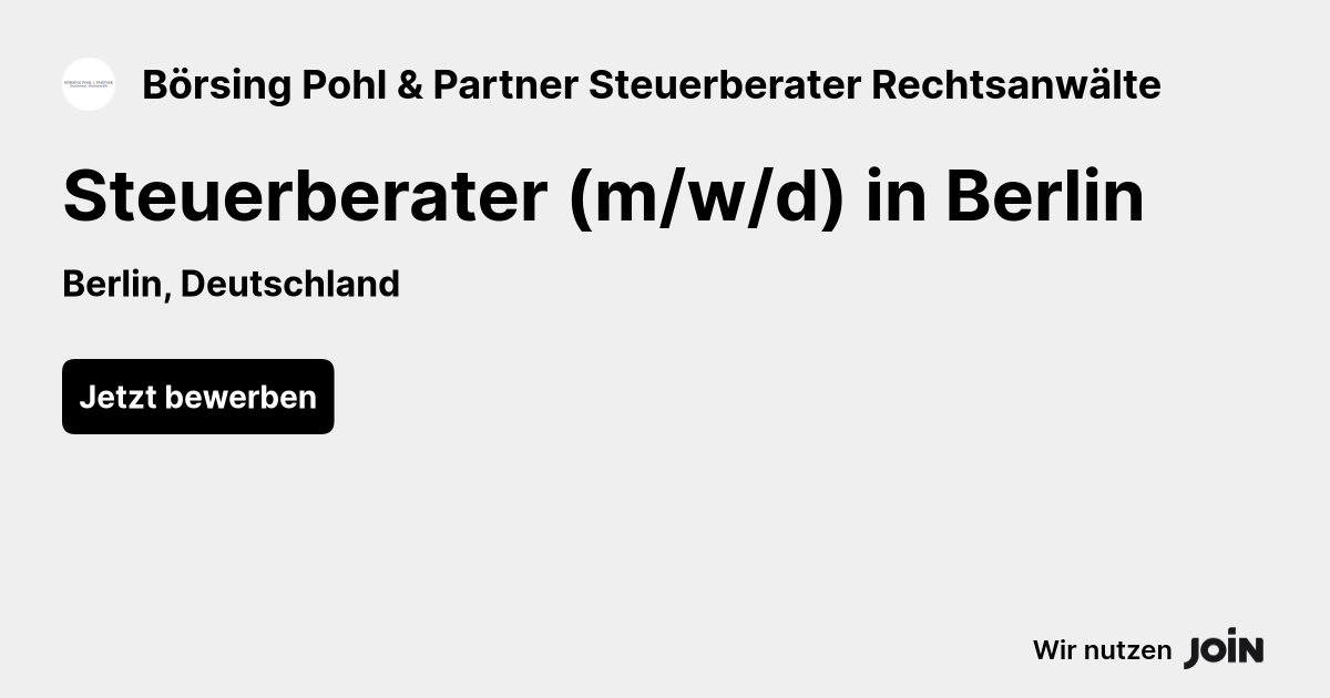 Börsing Pohl & Partner Steuerberater Rechtsanwälte logo
