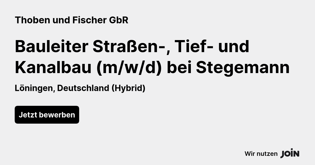 Thoben und Fischer GbR logo
