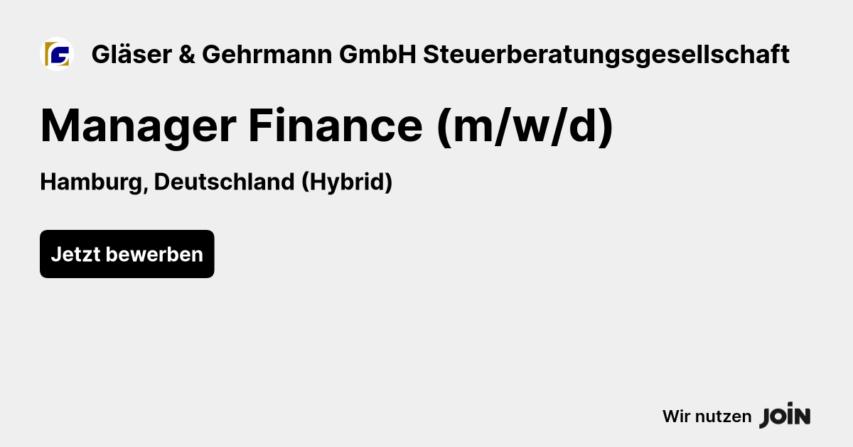 Gläser & Gehrmann GmbH Steuerberatungsgesellschaft logo