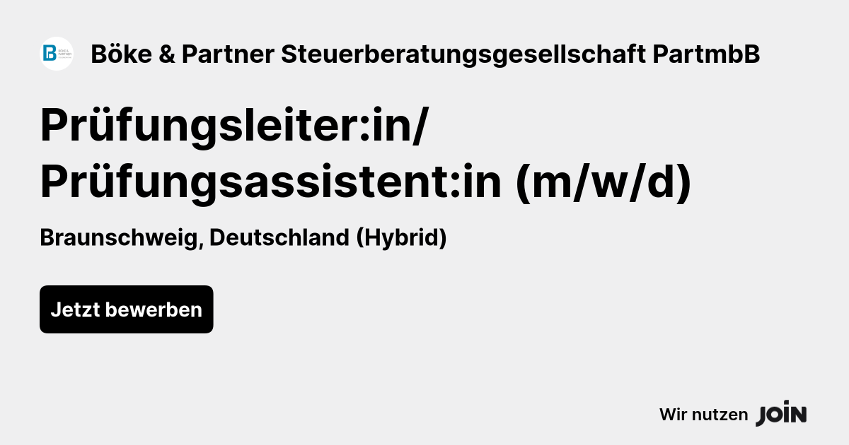 Böke & Partner Steuerberatungsgesellschaft PartmbB logo