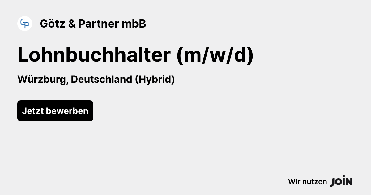Götz & Partner mbB logo