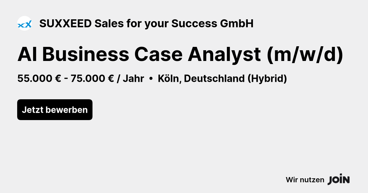 SUXXEED Sales for your Success GmbH logo