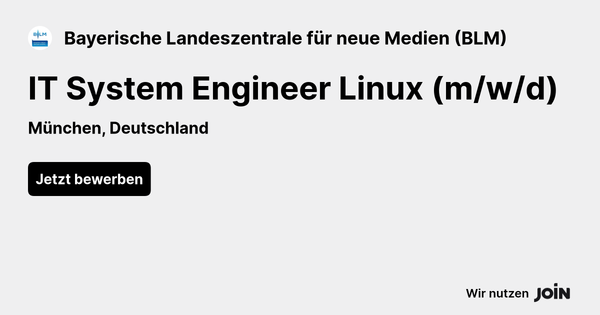 Bayerische Landeszentrale für neue Medien (BLM) logo