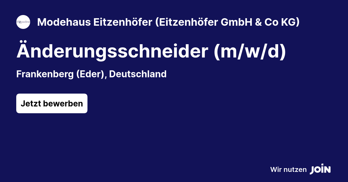 Modehaus Eitzenhöfer (Eitzenhöfer GmbH & Co KG) logo