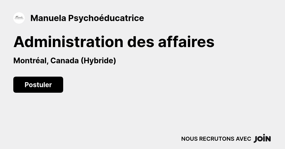 Manuela Psychoéducatrice logo