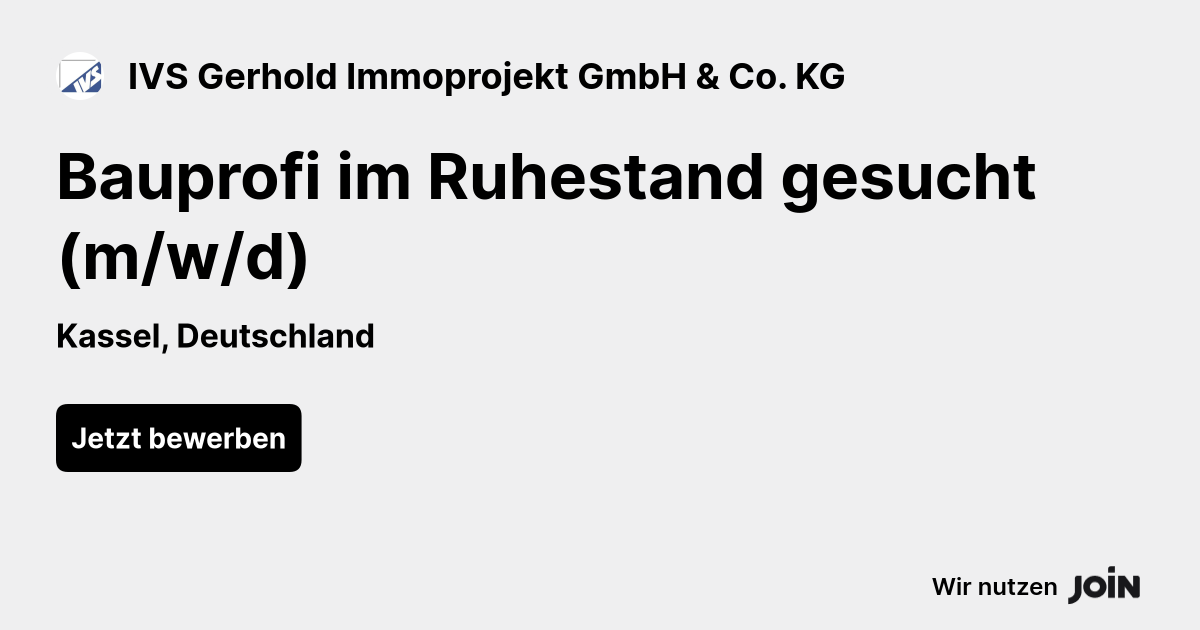 IVS Gerhold Immoprojekt GmbH & Co. KG logo