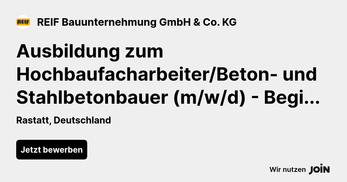 REIF Bauunternehmung GmbH & Co. KG logo