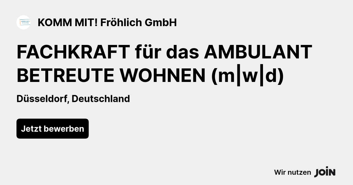 KOMM MIT! Fröhlich GmbH logo