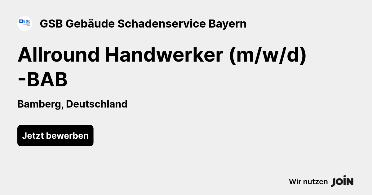 GSB Gebäude Schadenservice Bayern logo