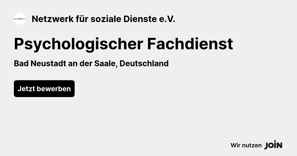 Netzwerk für soziale Dienste e.V. logo