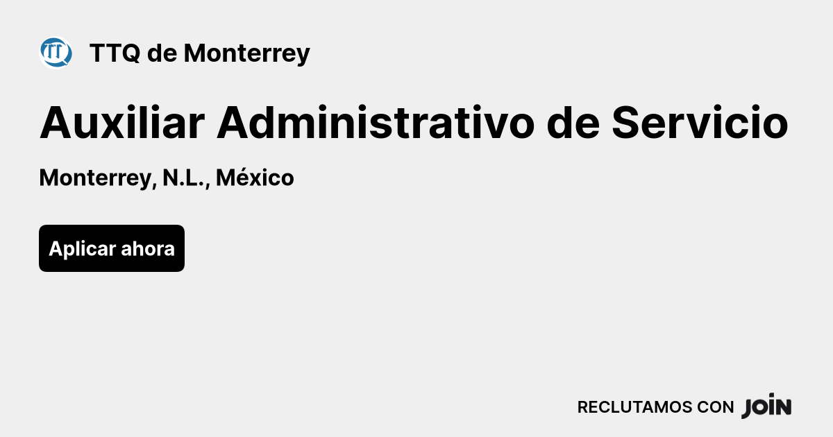 TTQ de Monterrey logo