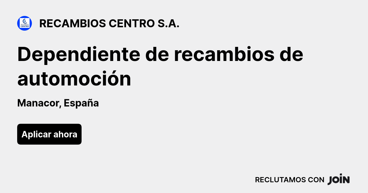 RECAMBIOS CENTRO S.A. logo