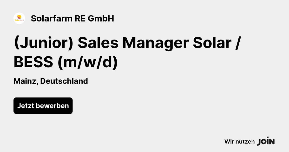 Solarfarm RE GmbH logo