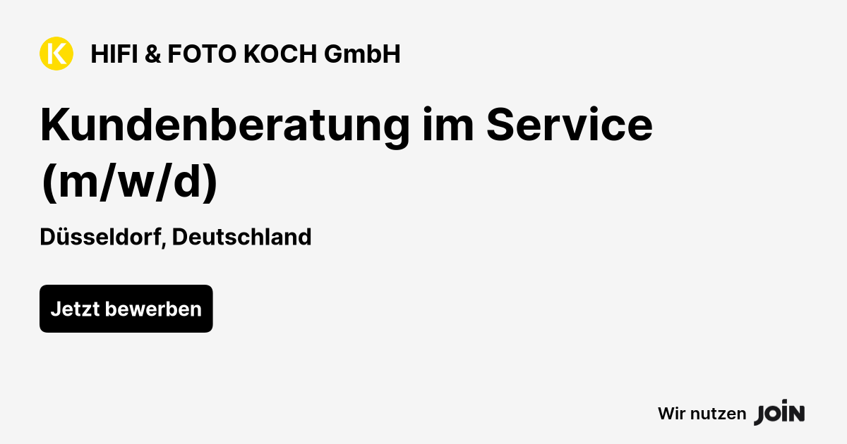 HIFI & FOTO KOCH GmbH logo