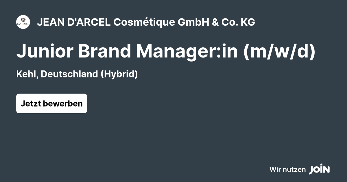 JEAN D'ARCEL Cosmétique GmbH & Co. KG logo