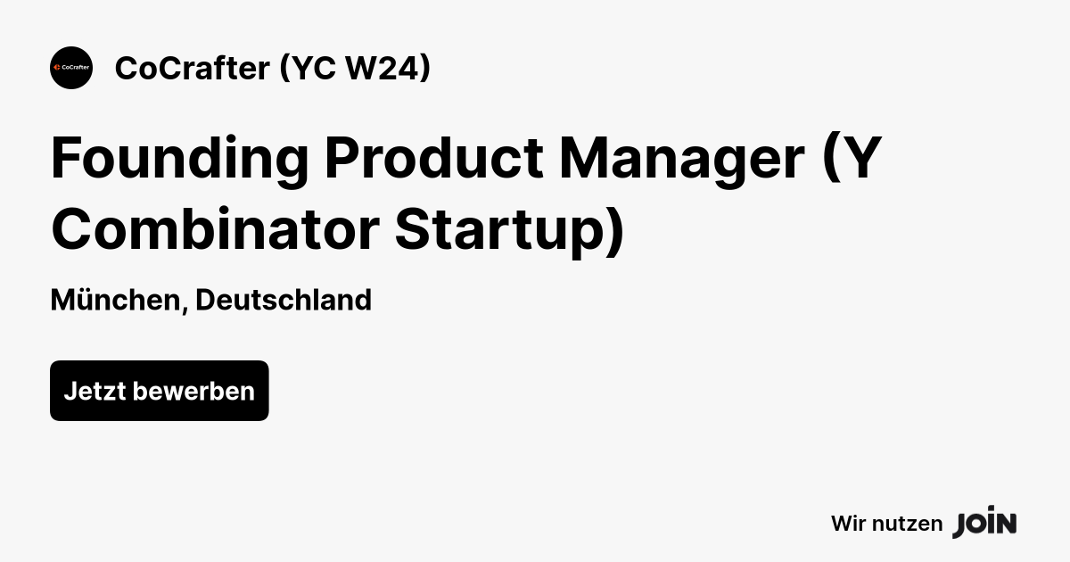 CoCrafter (YC W24) logo
