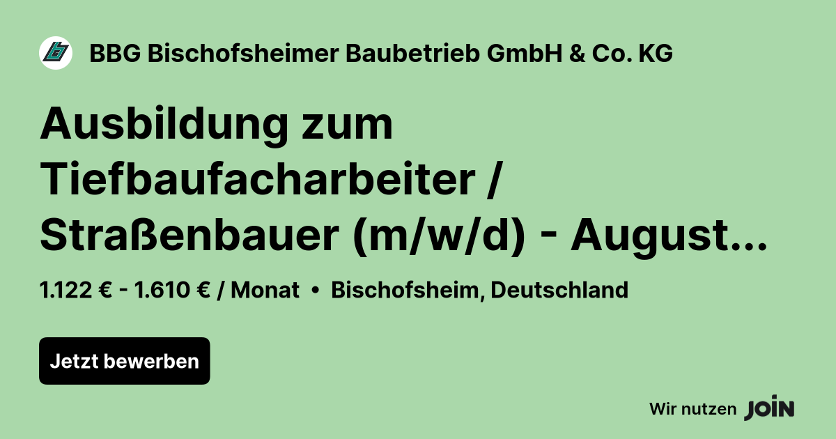 BBG Bischofsheimer Baubetrieb GmbH & Co. KG logo