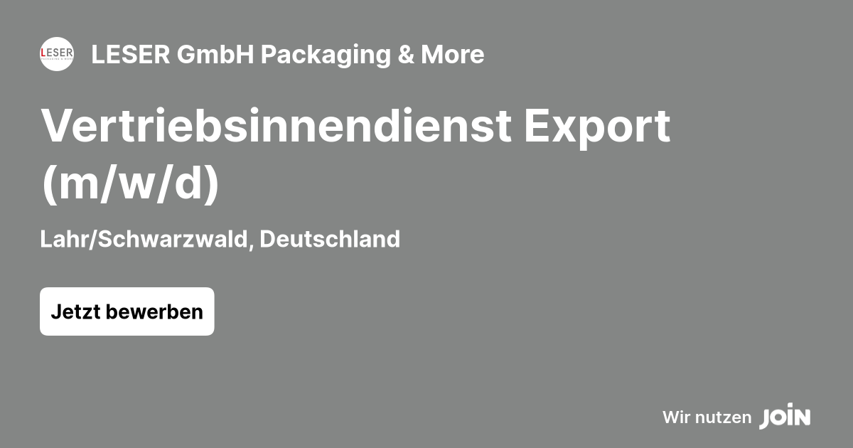 LESER GmbH Packaging & More logo