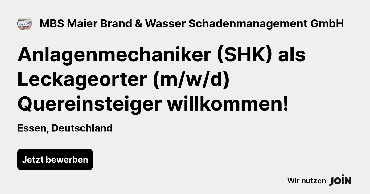MBS Maier Brand & Wasser Schadenmanagement GmbH logo