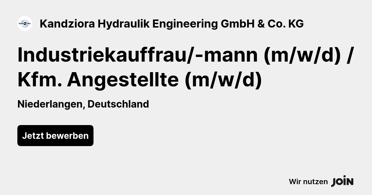 Kandziora Hydraulik Engineering GmbH & Co. KG logo