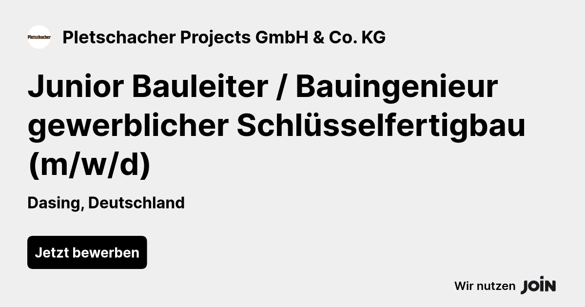 Pletschacher Projects GmbH & Co. KG logo